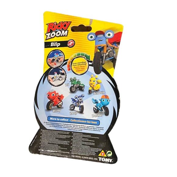 Ricky Zoom: Scootio Whizzbang Toy Scooter-Yellow Toys New - Picture 2 of 3